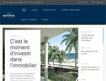 Tablet Screenshot of groupeoceanic.fr